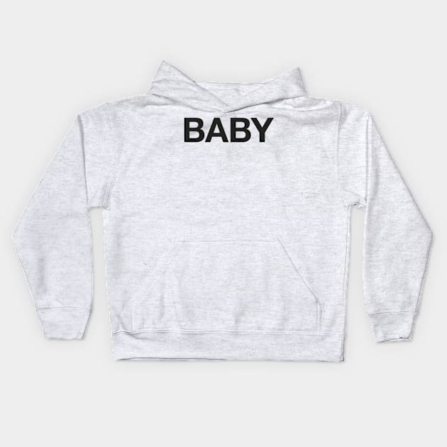 Baby Kids Hoodie by tomsnow